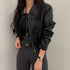 Women's Cool Autumn New Motorcycle Leather Jacket - ROUTINE FASHION